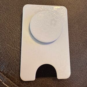 PopSocket White Floral Phone Grip
